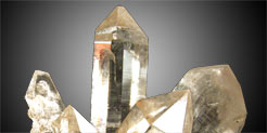 Bergkristalle und Quarzvarietäten